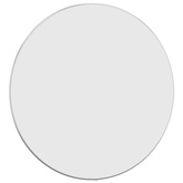 vidaXL Lustro ścienne, srebrne, Ø 60 cm, okrągłe