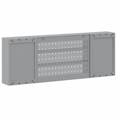 Szafka na narzędzia Czerwony i Szary 150 x 20 x 55 cm Stal