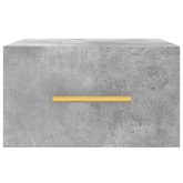 vidaXL Wiszące szafki nocne, 2 szt., szarość betonu, 35x35x20 cm model standard