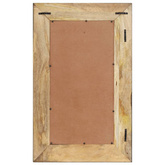 vidaXL Lustro, 80 x 50 cm, lite drewno mango