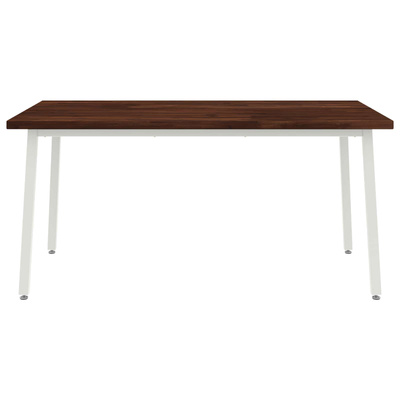 Kwadratowy stół do jedzenia 160 x 80 x 75 cm Lite Drewno Akacji