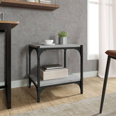 vidaXL Szafka pod TV, szary dąb sonoma, 40x33x41 cm