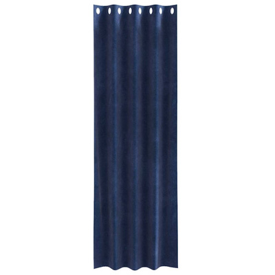 Zasłony zaciemniające 2 pcs Ciemnoniebieski 140 x 245 cm