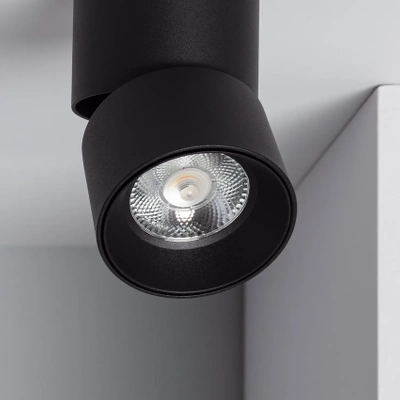 Lampa punktowa Czarna 7W Spot Led 2700-3200K Abruzzo Romeo