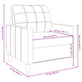Fotel, winna czerwień, 60 cm, obity aksamitem