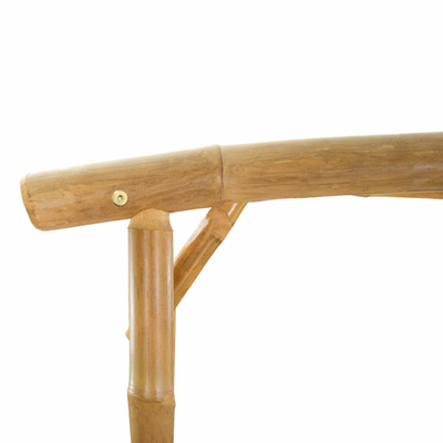 Łuk Ogrodowy Naturalny 110 x 40 x 205 cm Bambus