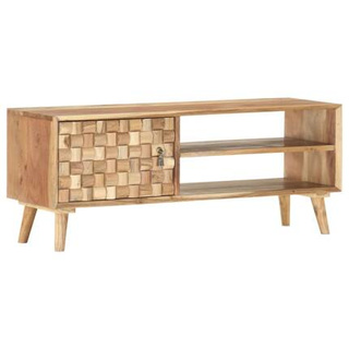 vidaXL Szafka pod TV, 100 x 35 x 40 cm, lite drewno akacjowe