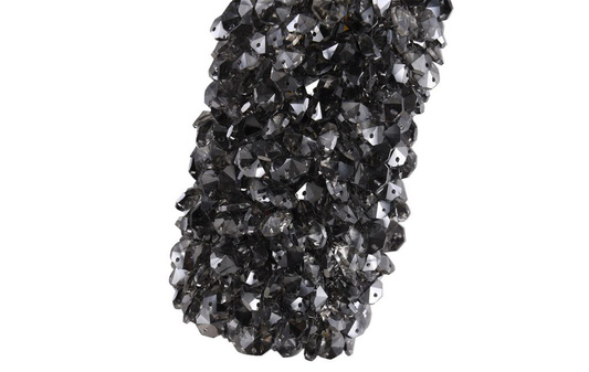 Designerska Lampa ścienna  czarna Swarovski Adani AD217