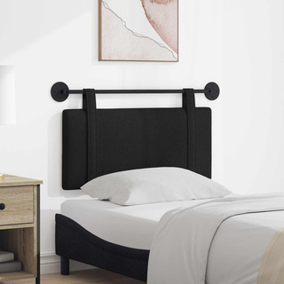Wezgłowie wiszące Czarny tkanina