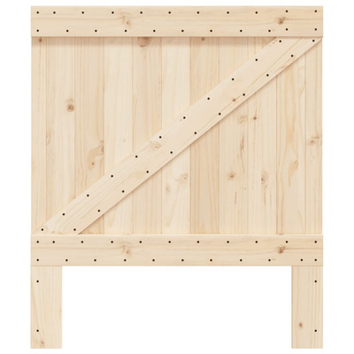 Wezgłowie łóżka, 90x104 cm, lite drewno sosnowe