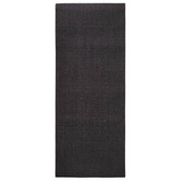 vidaXL Dywanik, naturalny sizal, 100x250 cm, czarny