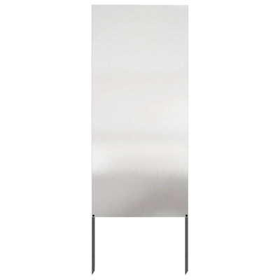 Ekran zapewniający prywatność w ogrodzie Srebrny 50 x 140 cm