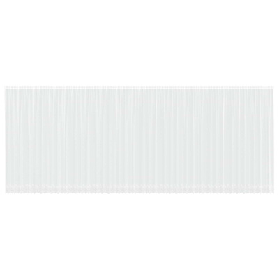 Firanka Koronkowa z zasłonami Biały 260 x 1200 cm Poliester