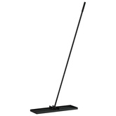 Rake leveling do ogrodu Czarny Stal malowana proszkowo