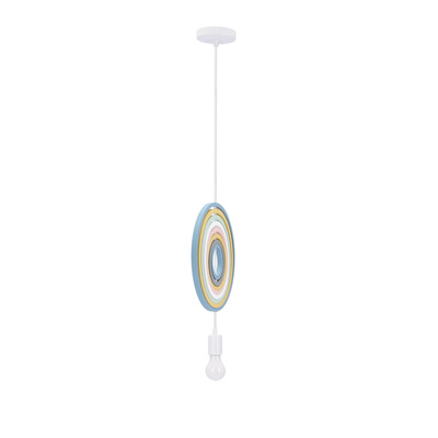 hoops 8 lampa wisząca 1x20w E27 iq kids mix kolor