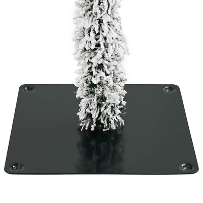 Sztuczna choinka Biały 86 x 86 x 210 cm Polietylen i metal