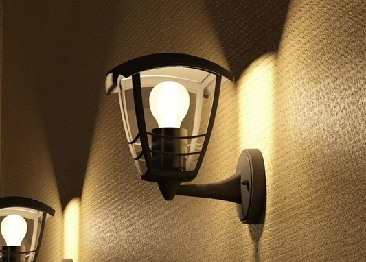 Philips myGarden Kinkiet Creek czarny góra 15380/30/16