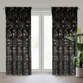 Zasłona Selena czarna 140x270
