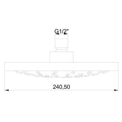 Deszczownica górna  do deszczowni socho SC-D1-002-C Invena