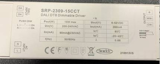 Zasilacz LED stałoprądowy CCT  DALI 15W  2X350mA DT8