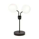 Lampka nocna  NOVA LN2 BLACK/OPAL