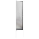 Ekran zapewniający prywatność w ogrodzie Srebrny 32 x 140 cm