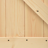 Drzwi Cross NARVIK 95x210cm Lite Drewno Sosnowe (Nieobrobione)