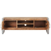 vidaXL Szafka pod TV, 120x30x40 cm, surowe drewno mango wariant 4