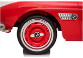 Auto na Akumulator BMW Retro Dla Dzieci Pilot LED MP3 Czerwone Lakierowane