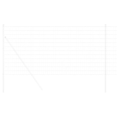 Ogrodzenie Euro 1,2 x 25 m Żelazo pokryte PVC