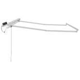 Elektryczna rama markizy składanej Biały 3 x 2 m Stal