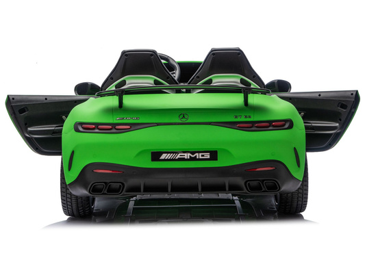Auto Na Akumulator Mercedes GT63 AMG DKGT63 24V Cichy Silnik Matowy Zielony
