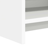 Szafka na buty Biały 48 x 36 x 92 cm Drewno inżynieryjne