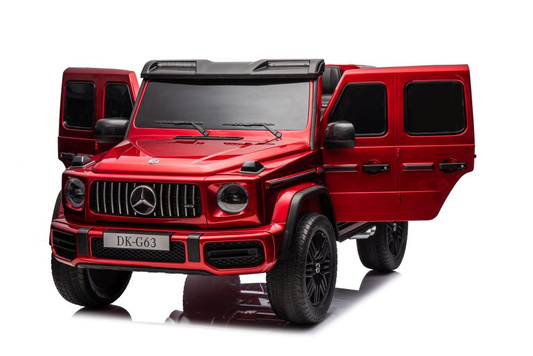 Auto Na Akumulator Mercedes G63 4X4 XXL 24V14AH Czerwony Lakierowany