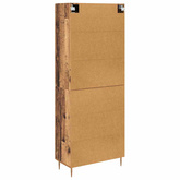 Highboard 2 szt. Stare drewno 69,5 x 34 x 180 cm