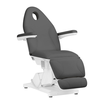 Fotel kosmetyczny elektryczny Sillon Basic 3 siln. szary  146497