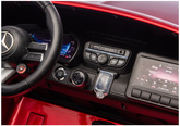 Auto Na Akumulator Mercedes GT63 AMG DK-GT63 24V LCD Czerwony Lakierowany