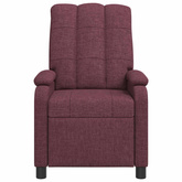 Fotel recliner Fioletowy tkanina
