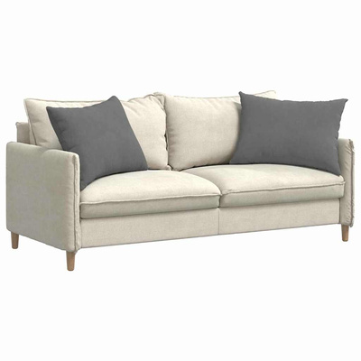 Poduszki na sofę 2 pcs Ciemnoszary 70 x 50 cm tkanina