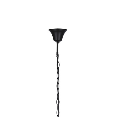 Żyrandol czarny lampa wisząca 3xE14 Batley Ledea 50203105
