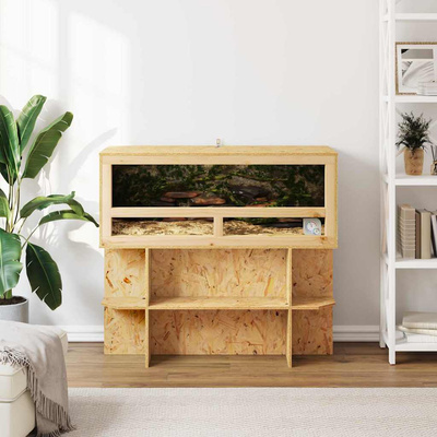 Terrarium brązowy 100 x 40 x 90 cm OSB