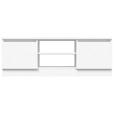 vidaXL Szafka pod TV, z drzwiczkami, biała, 102x30x36 cm