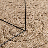 Dywany pokojowe Moiré AGIRA Naturalny 230 x 160 cm Poliester