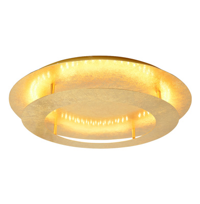 Lampa sufitowa plafon złoty 40cm LED Merle 98-66213