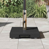 Podstawa do parasola Czarny 41 x 41 x 37 cm Granit