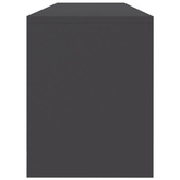 vidaXL Szafka pod TV, szara, 120x30x37,5 cm, materiał drewnopochodny