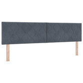 Łóżko ottoman z materacem ciemnoszary 180 x 200 cm Welur