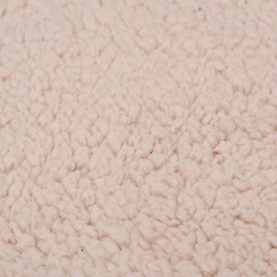 vidaXL Legowisko dla psa, 60x42 cm, wygląd lnu z polarem, brązowe