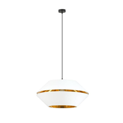 Lampa wisząca  PIANO 1 WHITE/GOLD