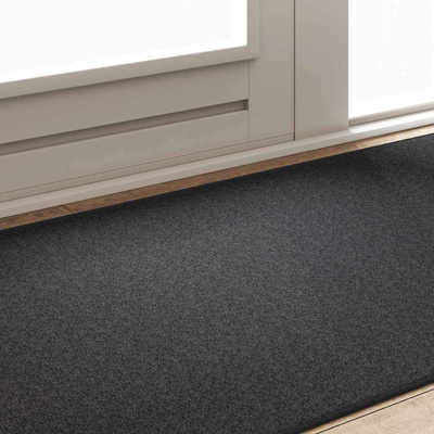 Chodnik dywanowy Ciemnoszary 100 x 200 cm 100% polipropylen